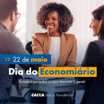 CAIXA: parabéns companheiros(as) pelo dia do economiário(a)