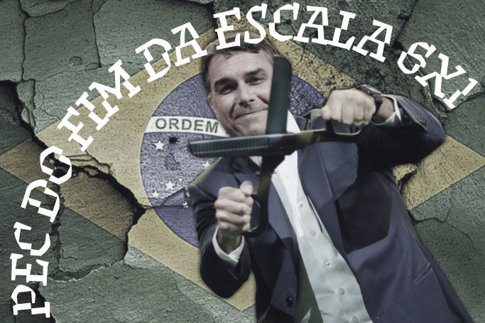 Flávio Bolsonaro diz que vai votar a favor do fim da escala 6×1, mas promete a empresários voltar atrás caso seja eleito