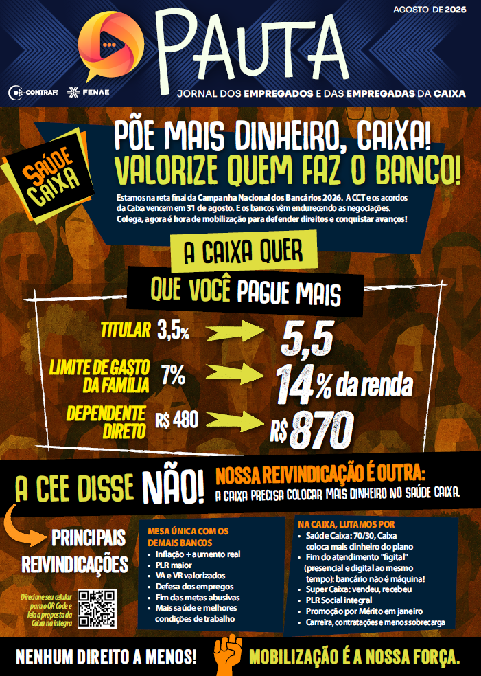 Federa-RJ e sindicatos realizam plenária virtual da Caixa