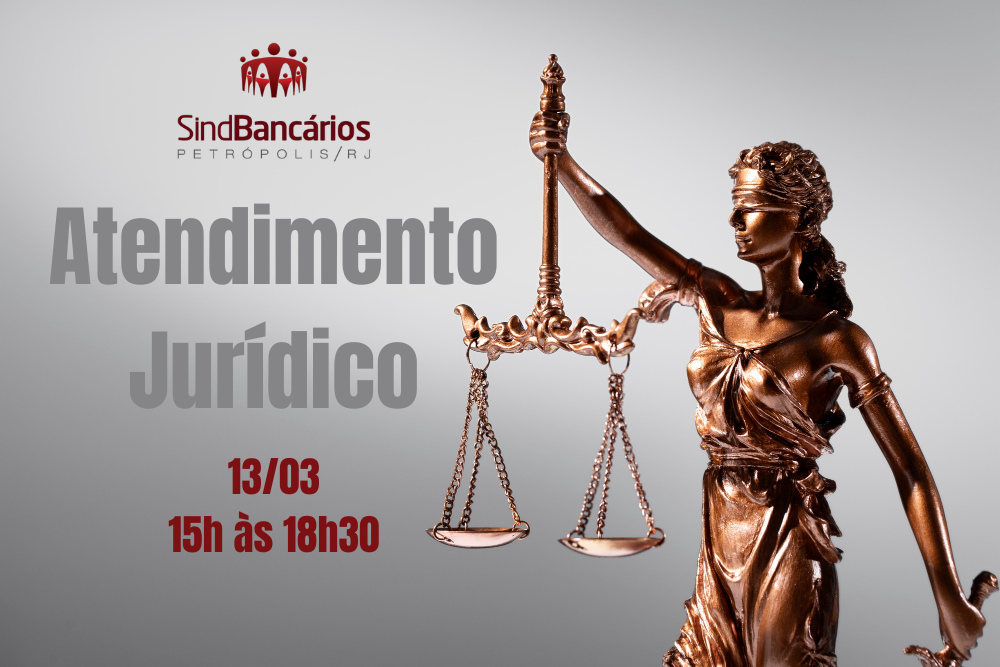 Atendimento Jurídico (quinta-feira 13/03)