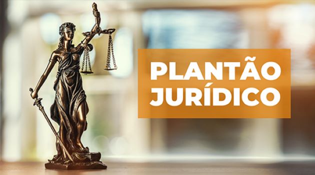 Plantão do Jurídico acontece nesta quarta-feira (01/11)