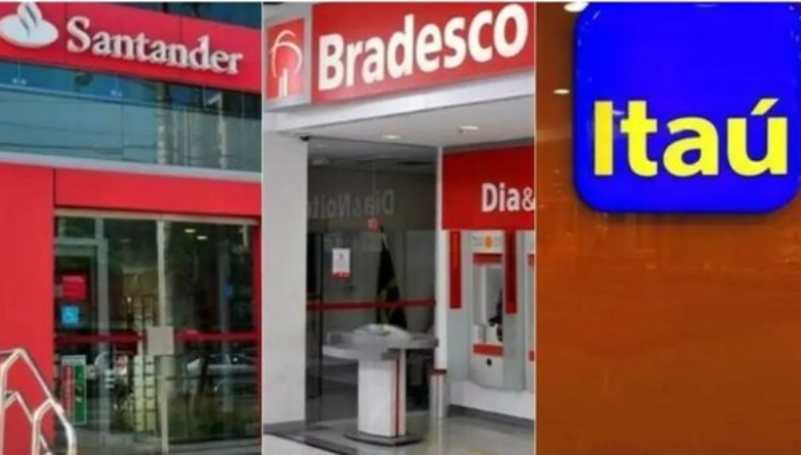 Três maiores bancos privados tiveram lucro estratosférico: R$ 87 bilhões