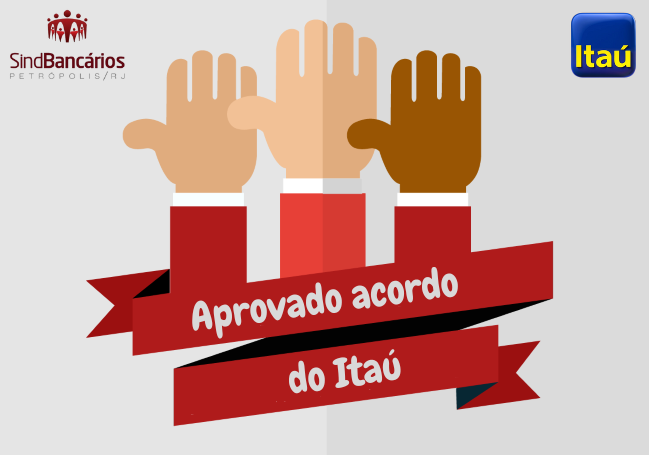 Bancárias e bancários do Itaú em Petrópolis aprovam acordo