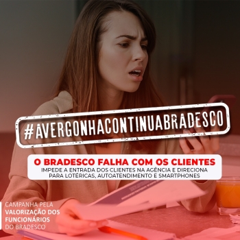 Hoje é dia de tuitaço contra demissões no Bradesco