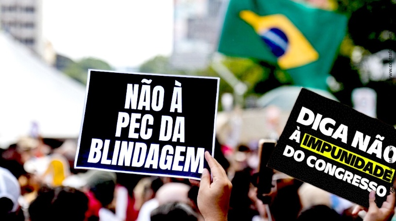 PEC da Blindagem é retrocesso e risco de impunidade