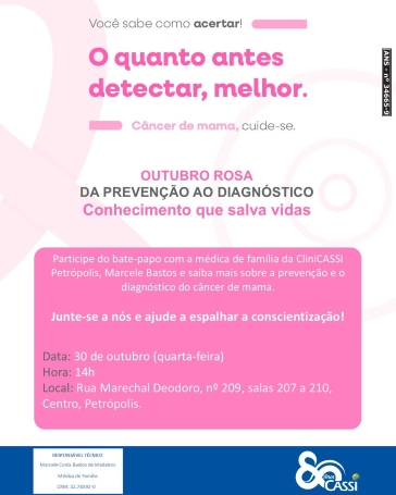 Palestra Outubro Rosa