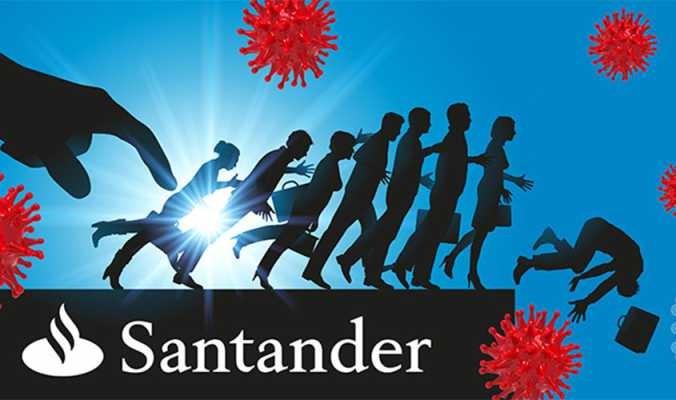 Santander fechou 307 agências e 104 PABs em um ano