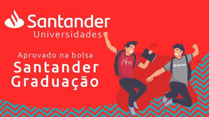 Santander abre processo seletivo para bolsas de estudos