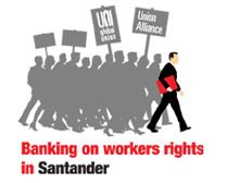 HSBC e Santander - Sindicato divulga jornais da campanha por acordo global