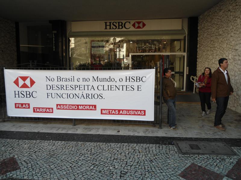 Dia Nacional de Luta no HSBC