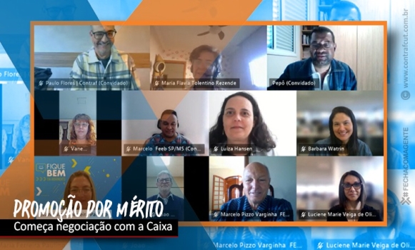 Em negociação, promoção por mérito na Caixa