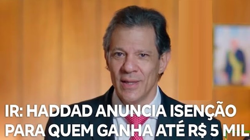 Proposta do governo para isentar quem ganha até R$ 5 mil é pauta dos movimentos sindicais