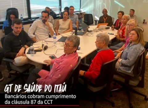 GT de Saúde cobra do Itaú fim das metas abusivas e adoecimento