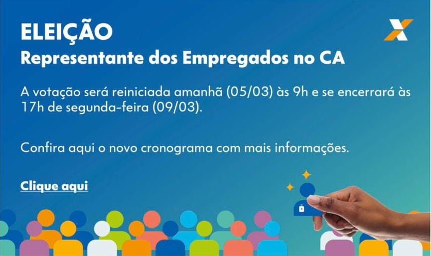 Erro da Caixa prejudica eleição do Conselho de Administração