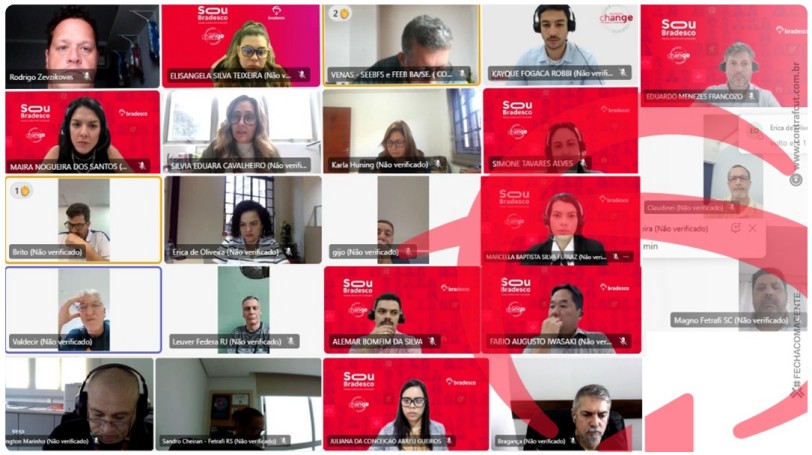Contraf-CUT: COE Bradesco avança em negociação de dois acordos inéditos com o banco