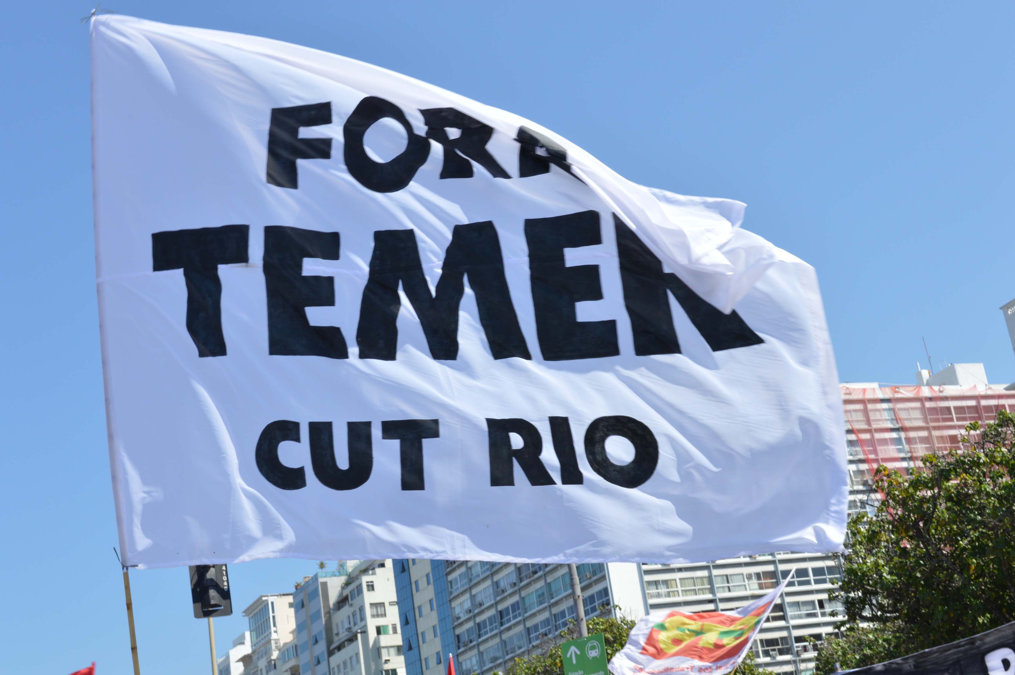 Caminhada contra o golpe no RJ precederá abertura da Olimpíada