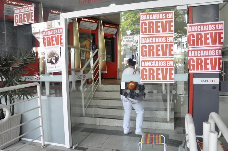 Greve Nacional fechou 9.092 agências bancárias na última sexta-feira