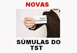 TST aprova súmulas