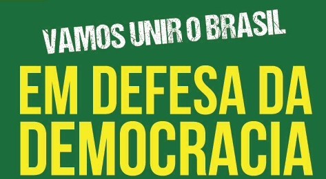 Ato em defesa da democracia