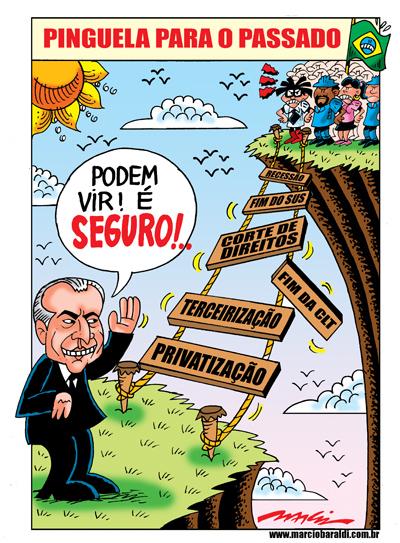 Plano Temer prevê privatizar  ‘tudo que é possível’