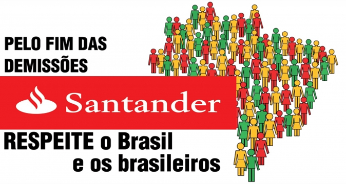Santander corta 1.368 vagas no semestre