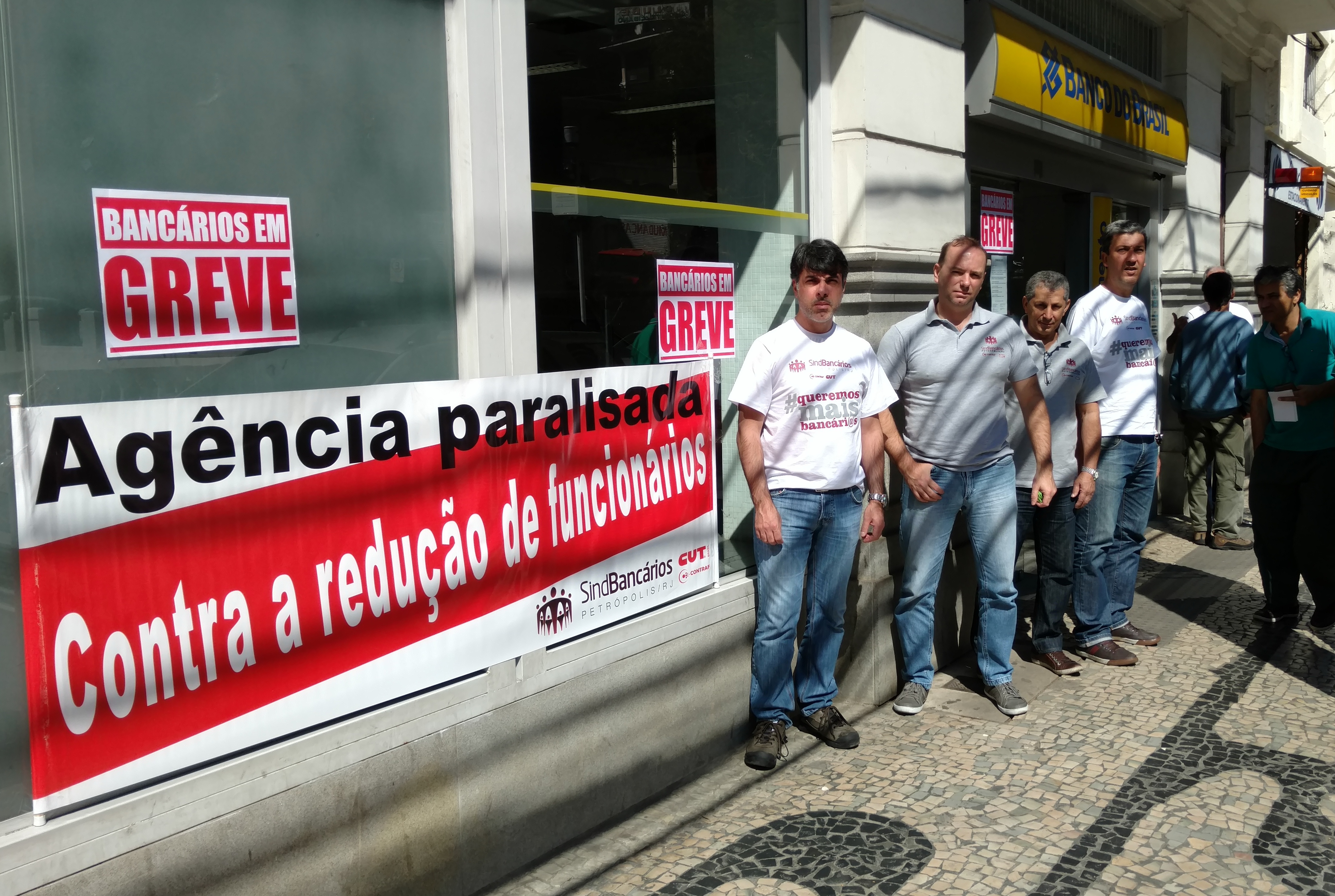 BB: agência Cidade Imperial têm atividades  paralisadas novamente pelo sindicato