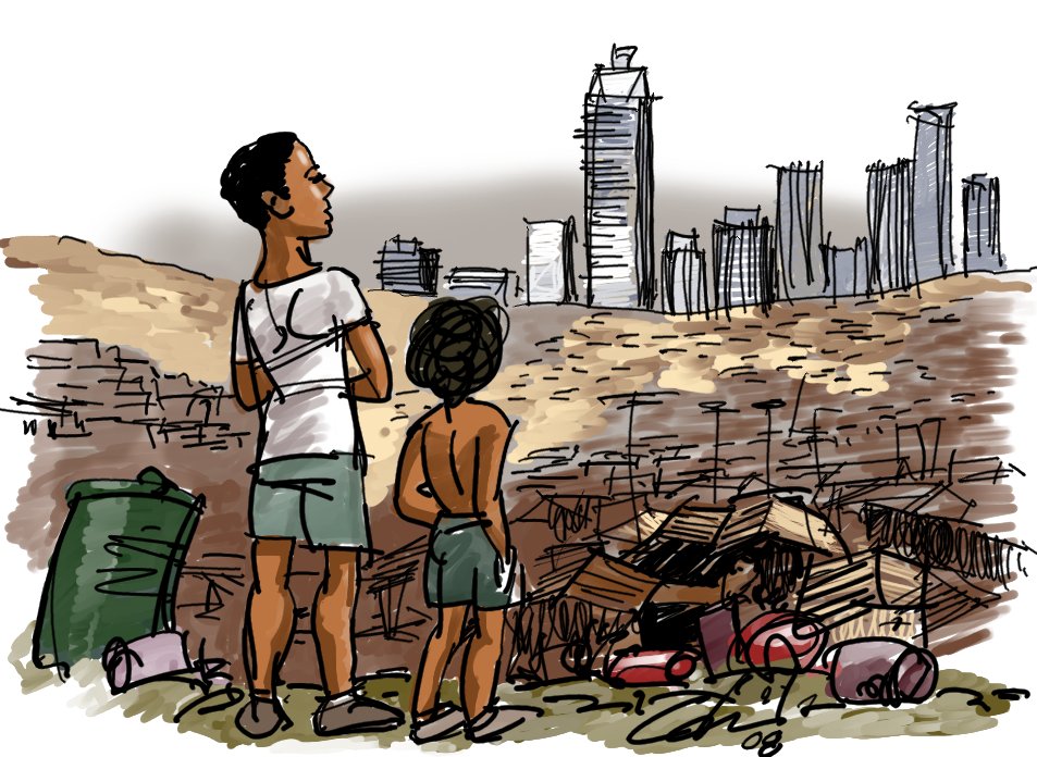 A riqueza de poucos beneficia todos nós?
