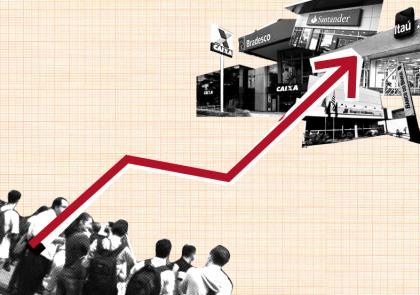 Crise passa bem longe dos bancos no Brasil