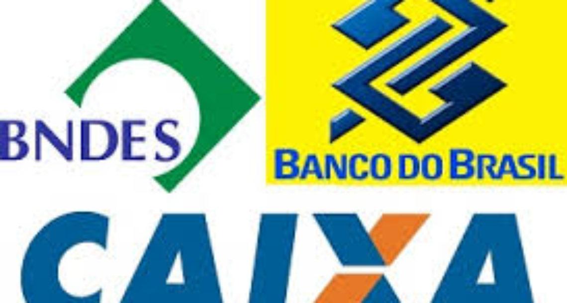 Empossados os presidentes do BB, BNDES e CAIXA