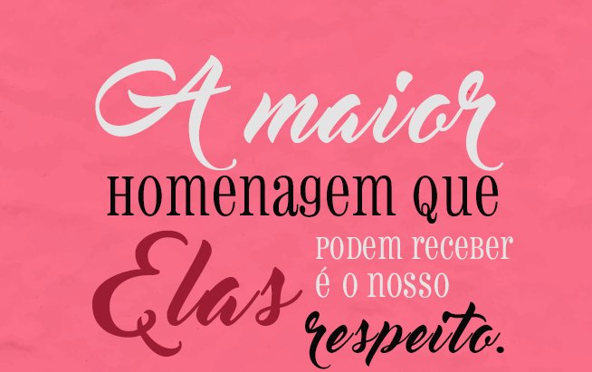 DIA DA MULHER