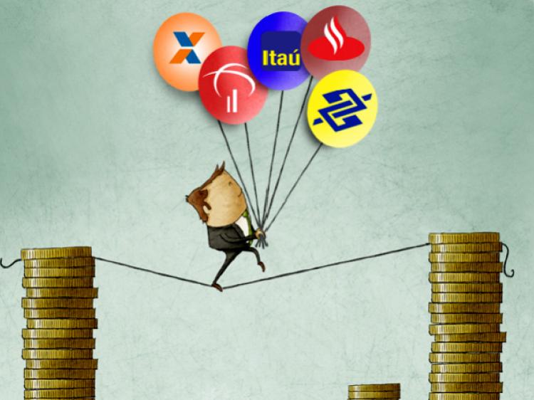 Cinco maiores bancos do país lucram mais de 50 bi juntos