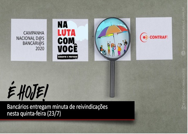 Bancários entregam minuta de reivindicações nesta quinta-feira