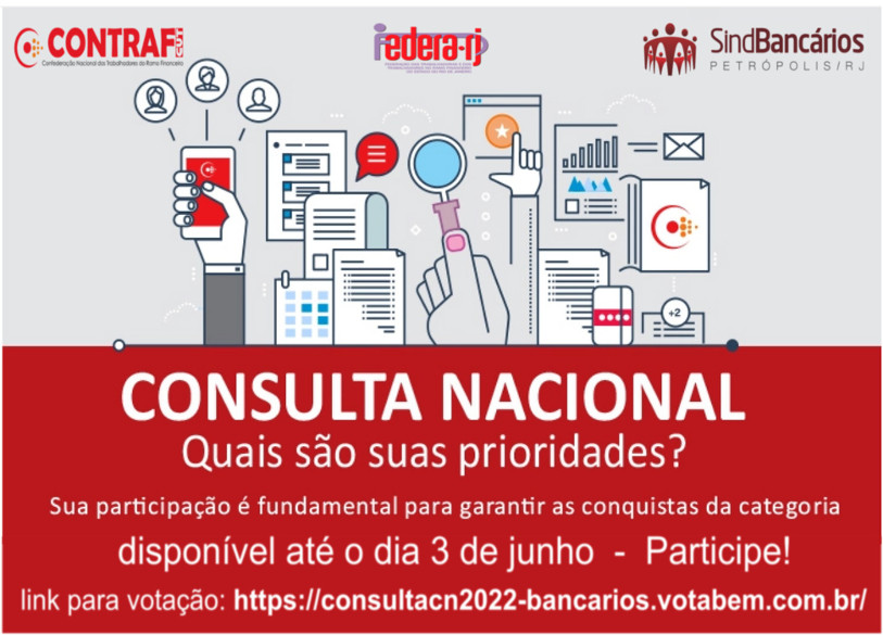 Participe da Consulta Nacional e aponte suas prioridades para 2022